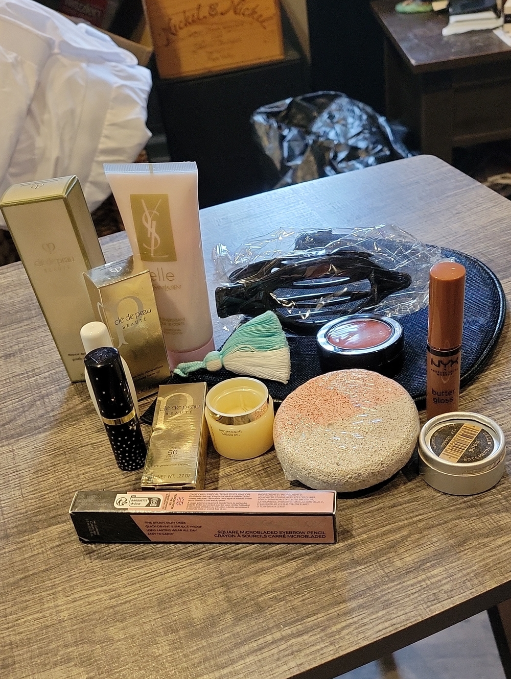 Make-up & Skincare Fall Travel Set,14 Pcs.Full sz.,Sample Sz.Deluxe Trav.sz.NEW
